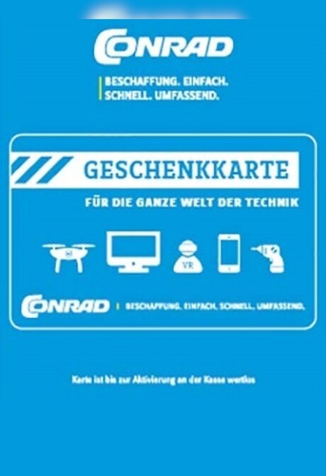 Conrad Gift Card 15 EUR  - Conrad Key  - GERMANY