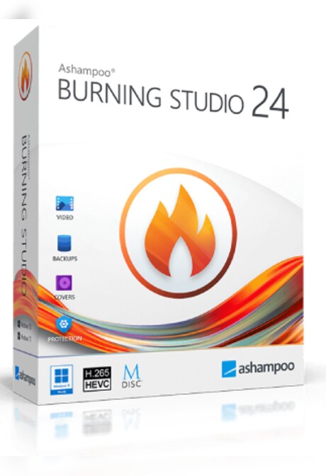 Ashampoo® Burning Studio 24 (1 PC Lifetime) - Ashampoo Key - GLOBAL
