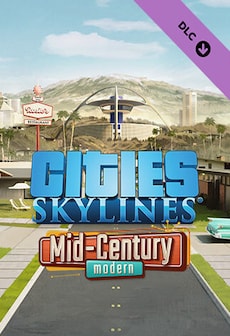 Cities: Skylines - Content Creator Pack: Mid-Century Modern (PC) - Steam Key - EUROPE