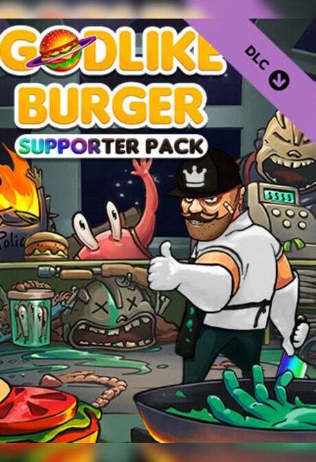 Godlike Burger - Supporter Pack (PC) - Steam Gift - EUROPE