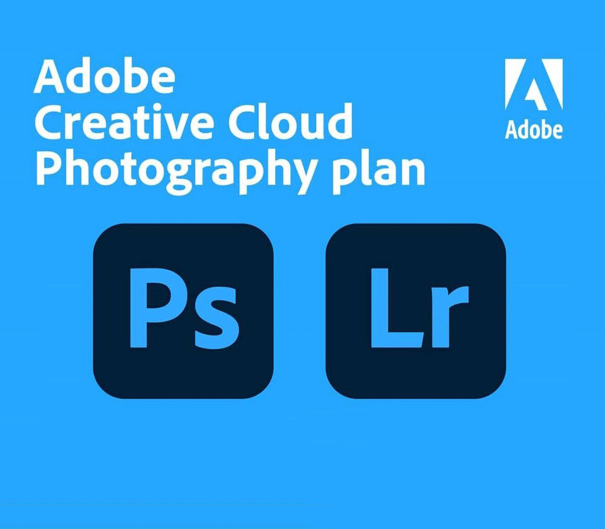 Adobe Creative Cloud Photography Plan - 3 Months Subscription