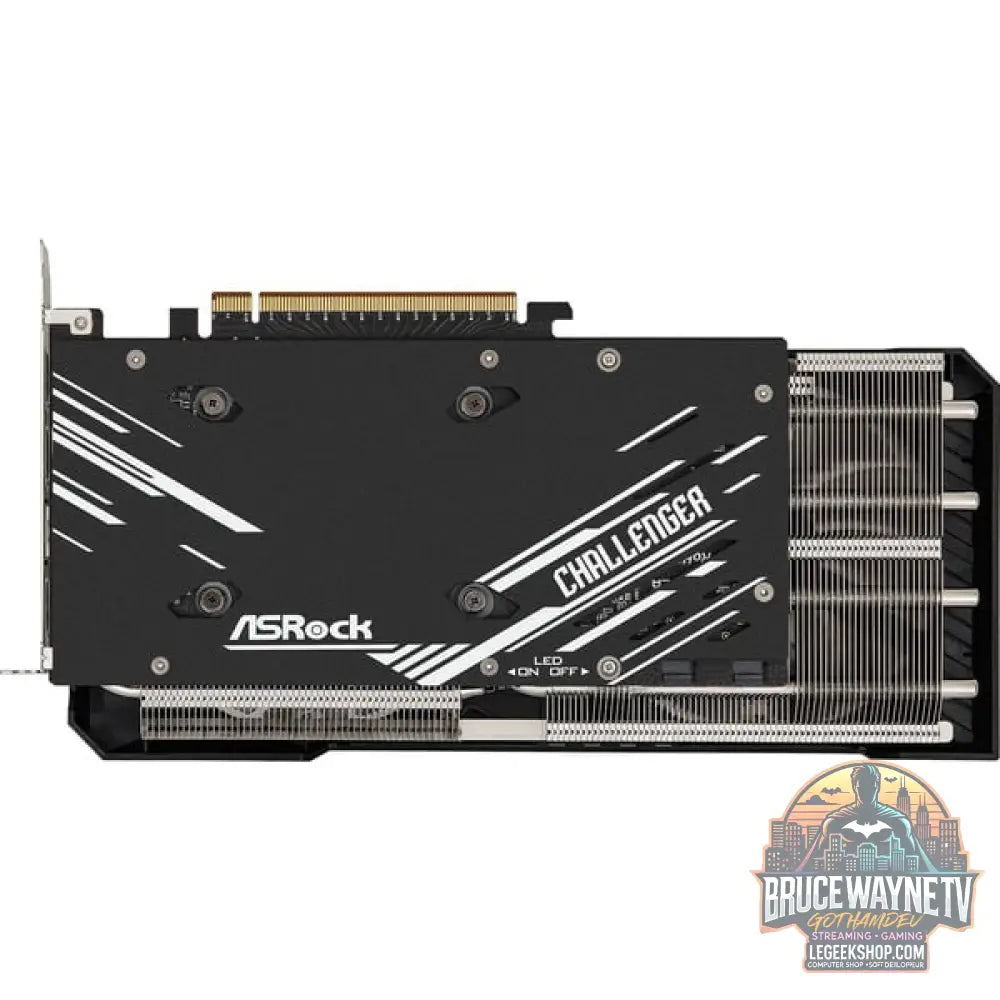 ASRock Intel Arc A750 Challenger SE 8GB OC, carte graphique 3x DisplayPort, 1x HDMI - ASRock - vue 5