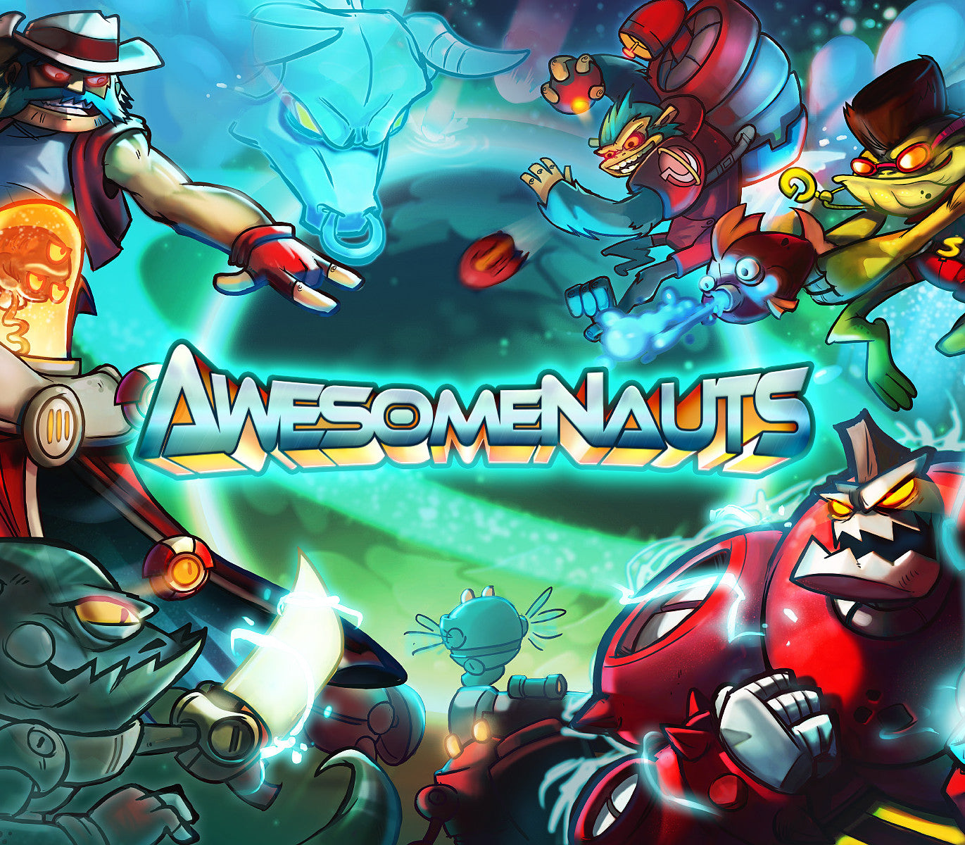Awesomenauts + 3 Character DLCs Bundle