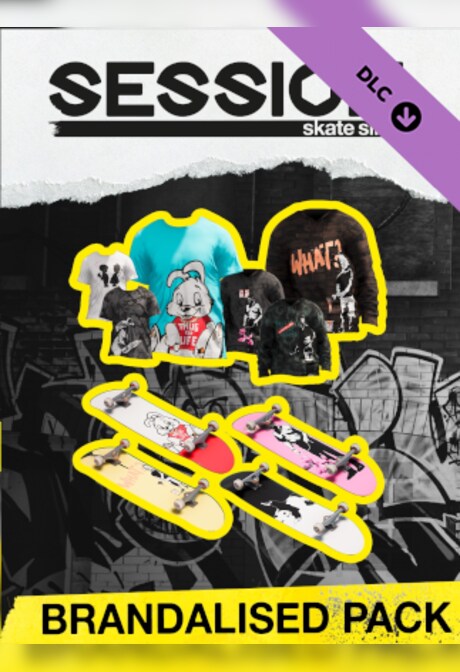Session: Skate Sim - Brandalised Pack (PC) - Steam Key - GLOBAL