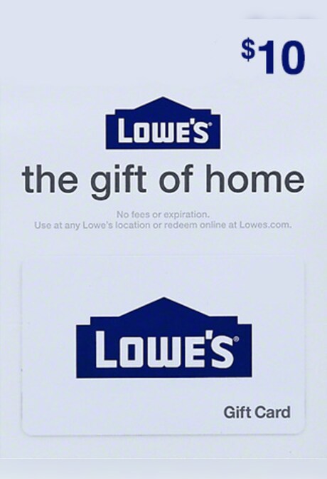 Lowe's Gift Card 10 USD - Lowe's Key - UNITED STATES