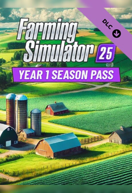 Farming Simulator 25 Year 1 Pass (PC) - Steam Key - GLOBAL