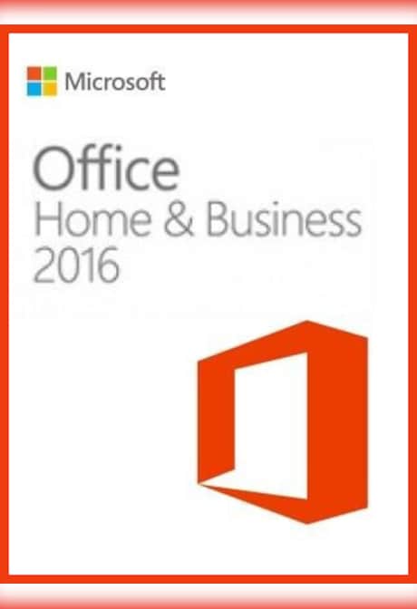 Microsoft Office Home & Business 2016 (MAC) - Microsoft Key - EUROPE
