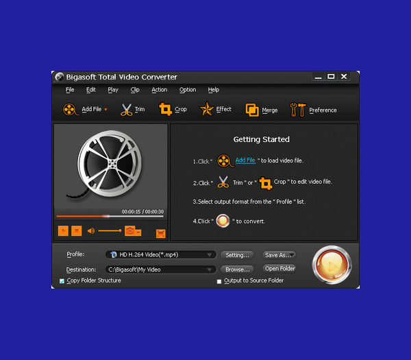 Bigasoft Total Video Converter