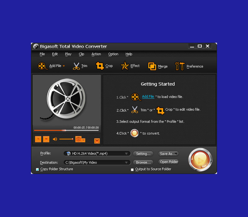 Bigasoft Total Video Converter