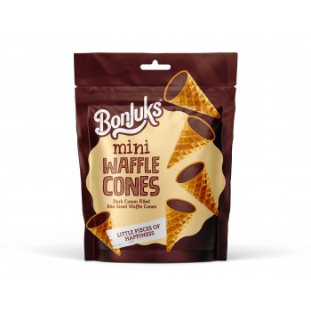 Bonjuks Cornet Dark Chocolate 50 Gr x 12