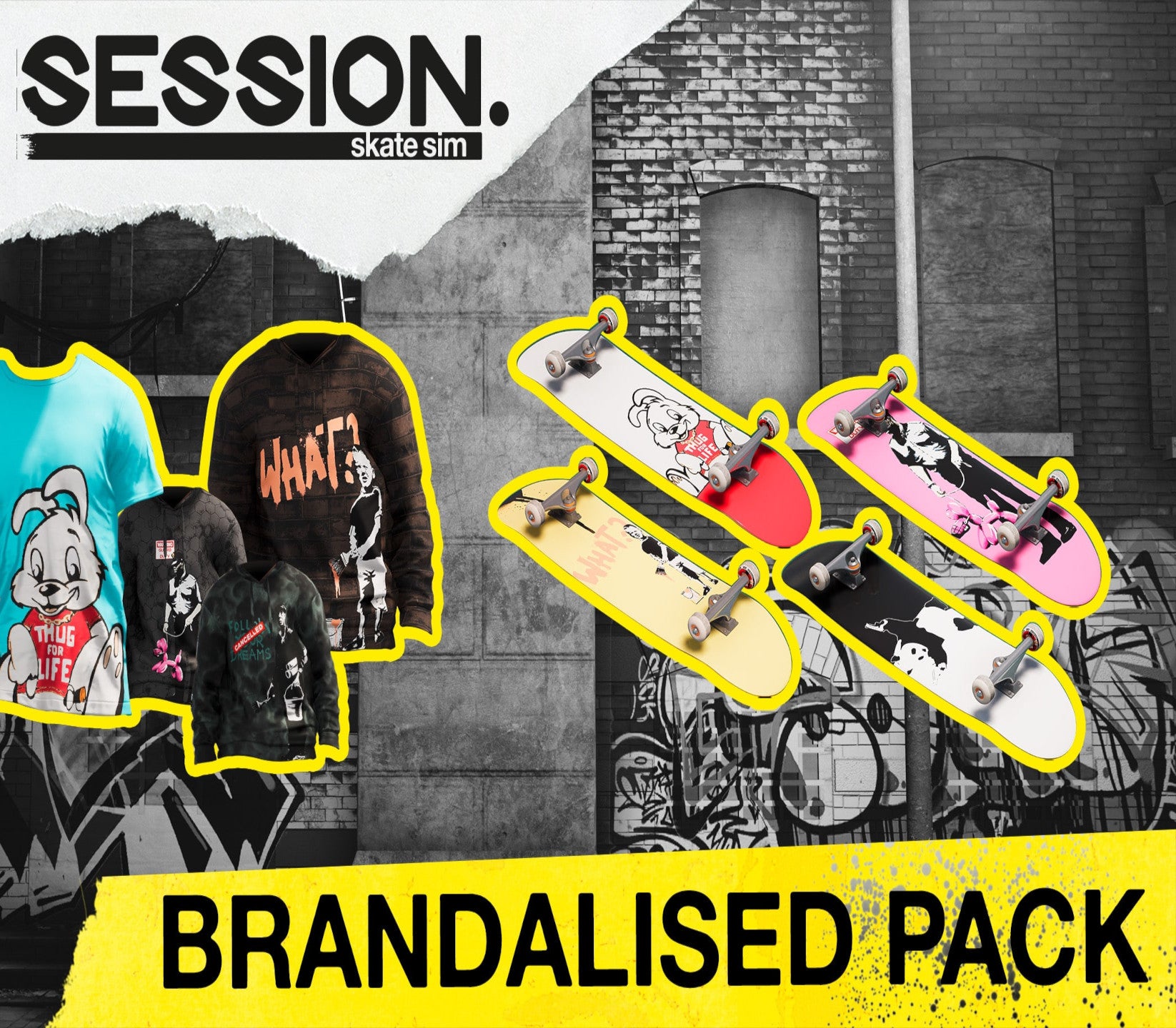 Session: Skate Sim - Brandalised Pack DLC