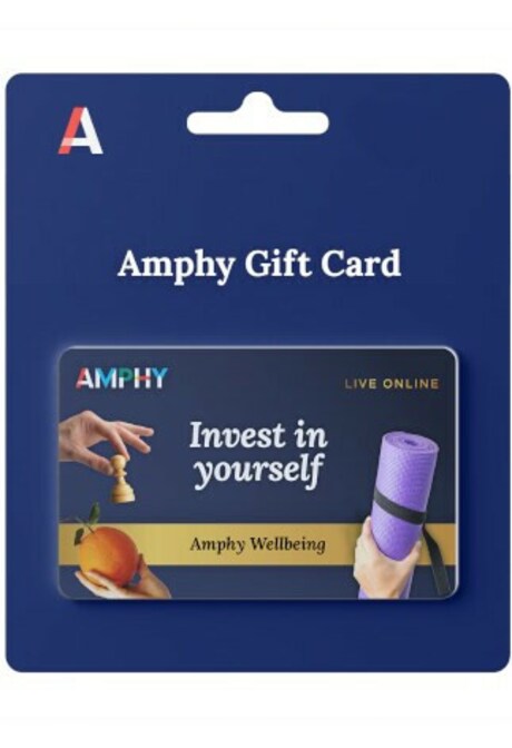Wellbeing Online Classes Gift Card 10 EUR - Amphy Key