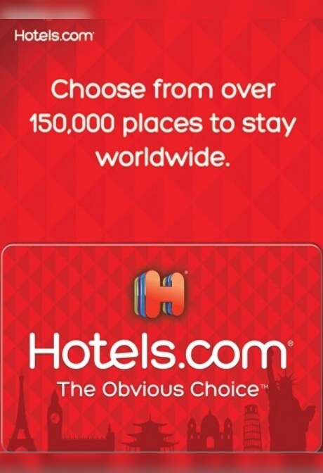 Hotels.com Gift Card 20 USD - Hotels.com Key - GLOBAL