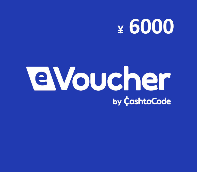 CashtoCode ¥6000 Gift Card JP