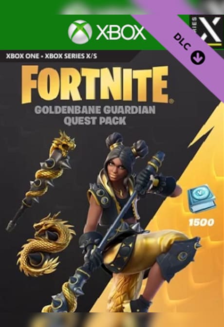 Fortnite - Goldenbane Guardian Quest Pack + 1500 V-Bucks (Xbox Series X/S) - Xbox Live Key - TURKEY
