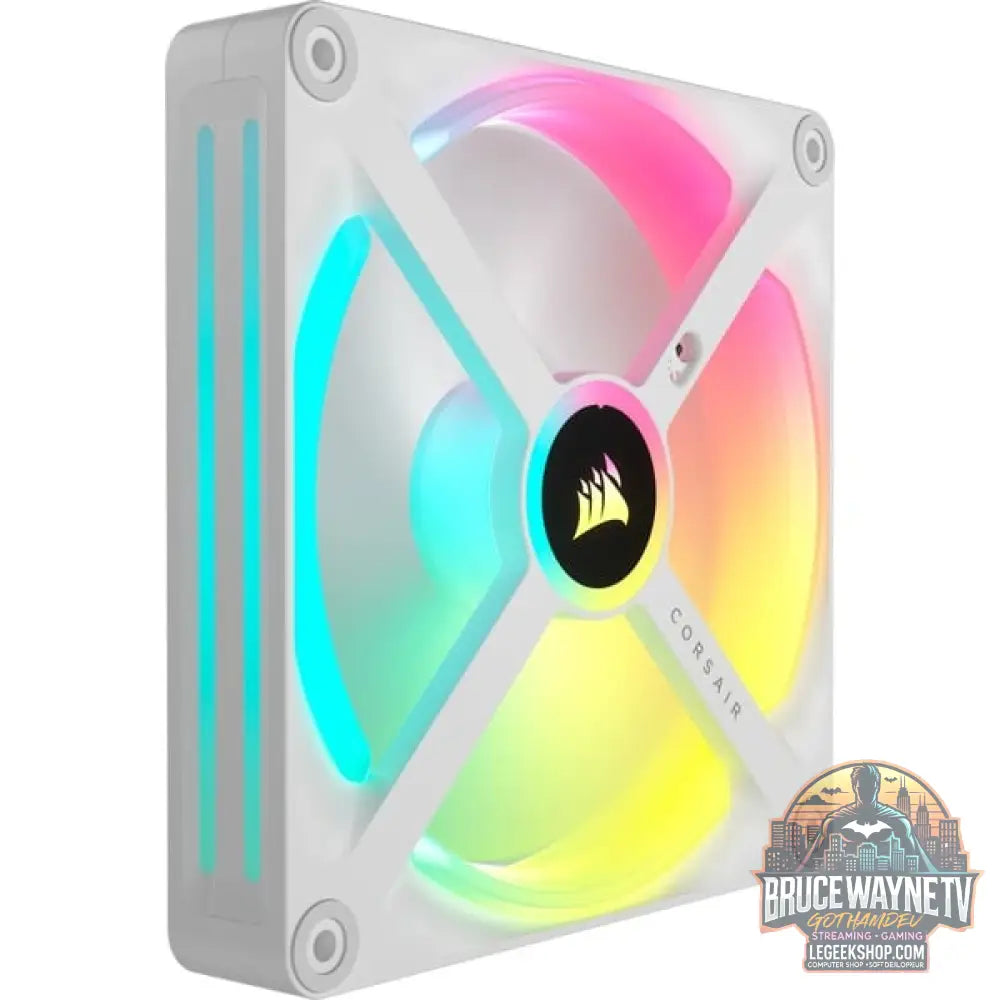 Corsair iCUE LINK QX140 RGB 140-mm-PWM-Lüfter, Gehäuselüfter - Corsair - vue 7