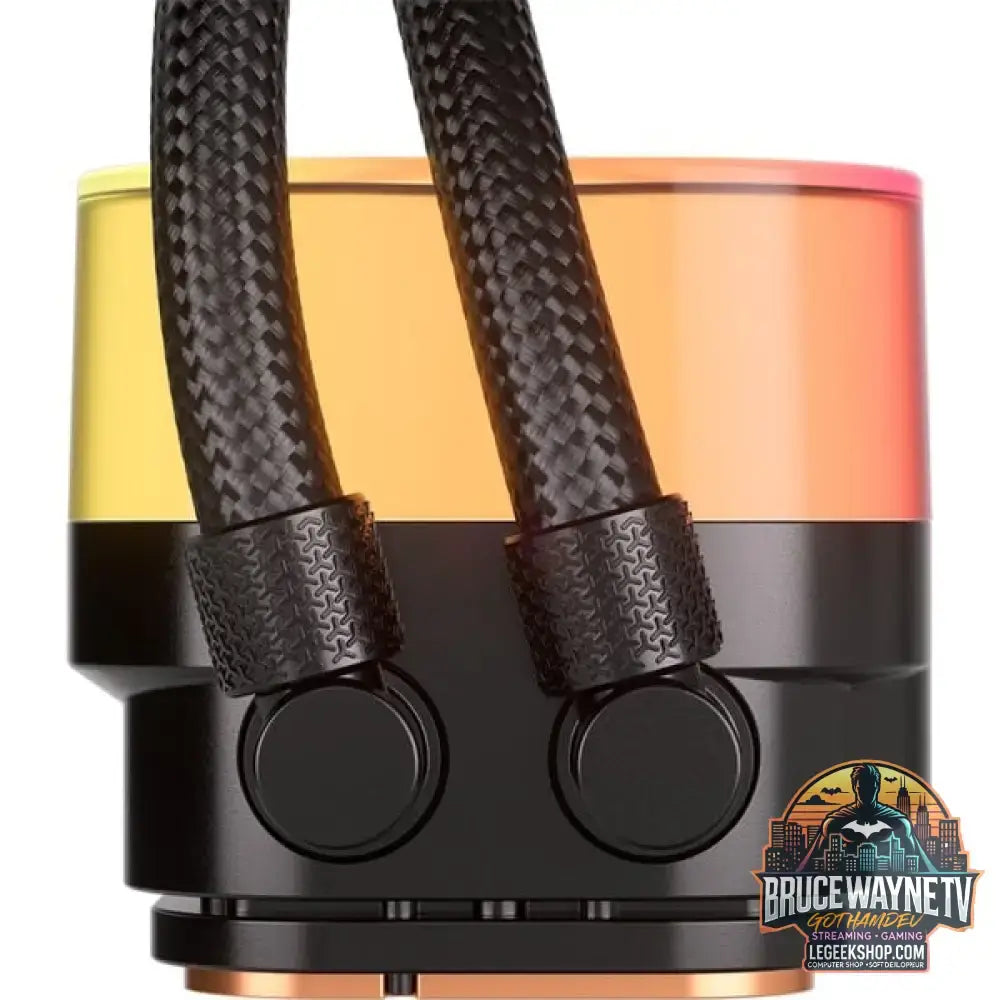 Corsair iCUE LINK TITAN 240 RX LCD RGB, Wasserkühlung schwarz - Corsair - vue 10