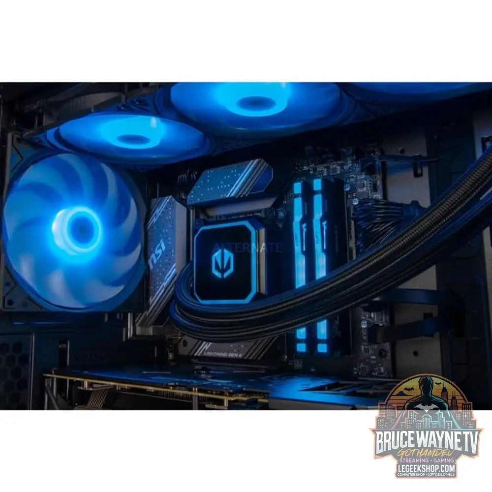 Custom PC Series • Blue Hero Elements Gaming-PC — vue 3