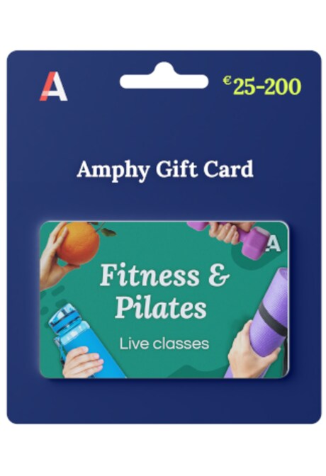 Fitness and Pilates Online Classes Gift Card 25 EUR - Amphy Key