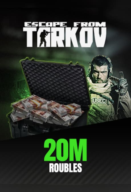 Escape From Tarkov Roubles 20M PvP (PC)- MMOPIXEL - GLOBAL