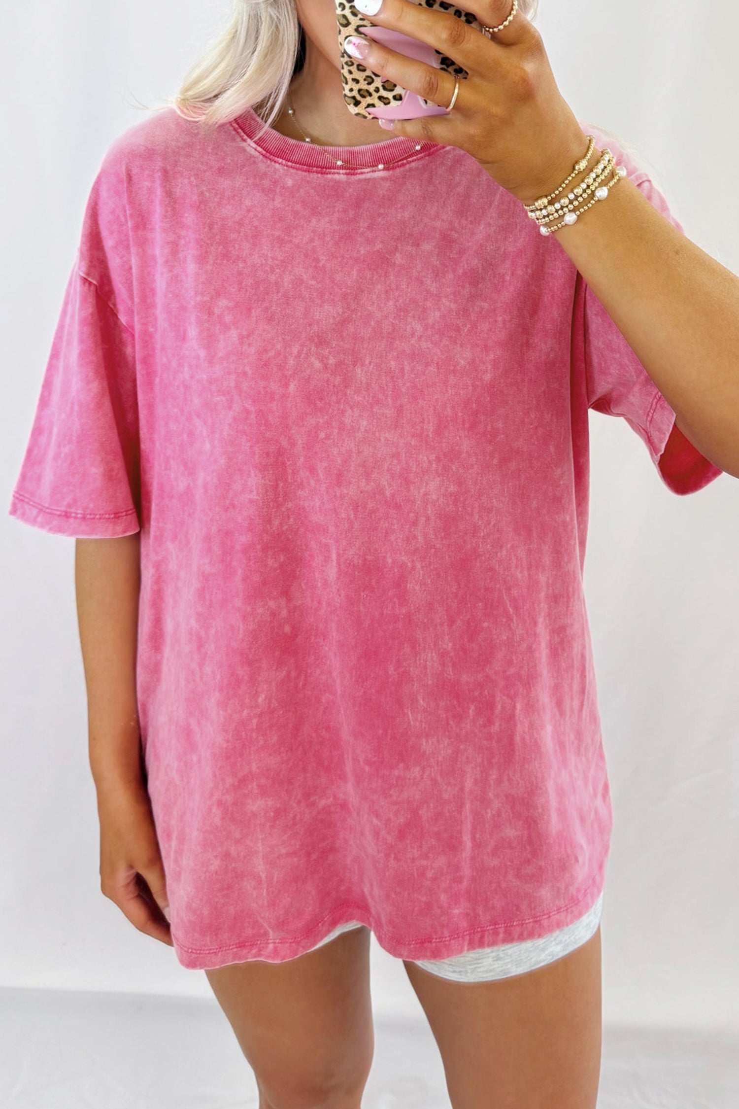 T-shirt femme oversized