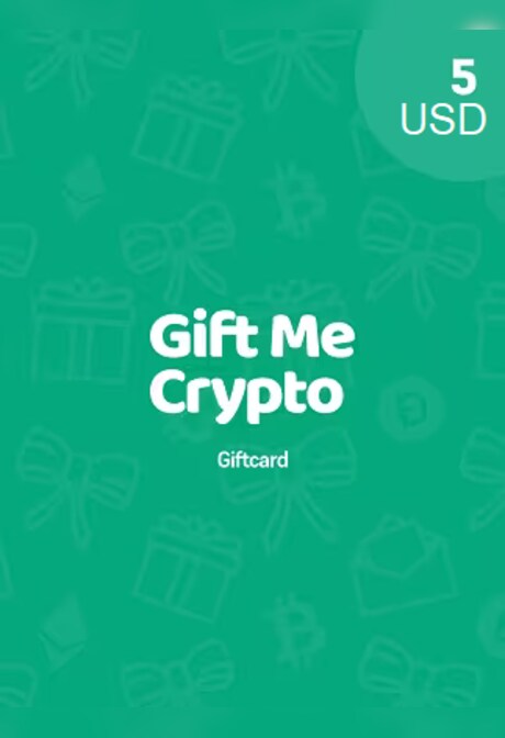 Gift Me Crypto Gift Card 5 USD - giftmecrypto Key - GLOBAL