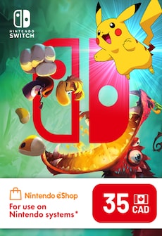 Nintendo eShop Card 35 CAD - Nintendo eShop Key - CANADA