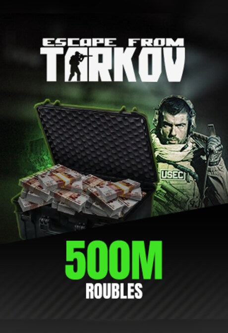 Escape From Tarkov Roubles 500M PvE (PC)- BillStore - GLOBAL