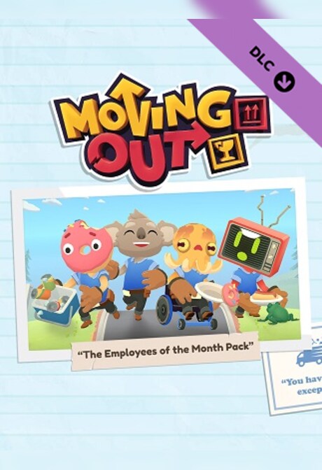 Moving Out - The Employees of the Month Pack (PC) - Steam Key - GLOBAL