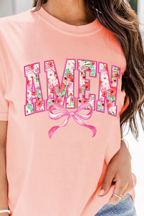 T-shirt femme floral