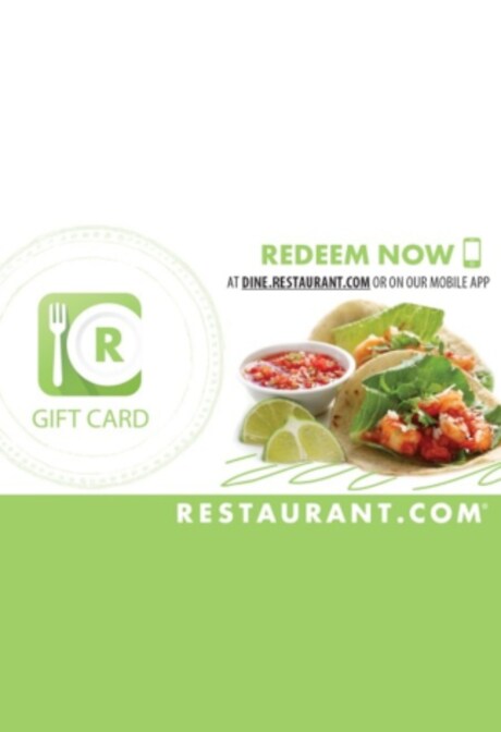 Restaurant.com Gift Card 25 USD - Restaurant.com Key - UNITED STATES