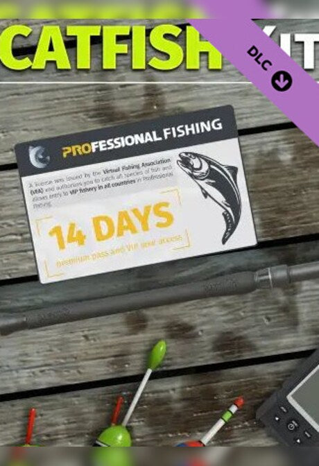 Professional Fishing: Catfish Kit (PC) - Steam Gift - GLOBAL