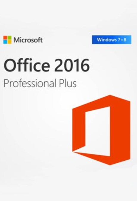 Microsoft Office Professional 2016 Plus - Microsoft Key - GLOBAL