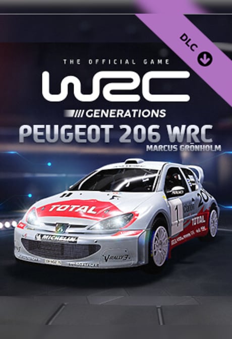 WRC Generations - Peugeot 206 WRC 2002 (PC) - Steam Key - GLOBAL