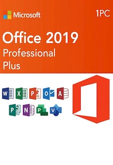 Microsoft Office Professional 2019 Plus (PC, 1 Device) - Microsoft Key - GLOBAL