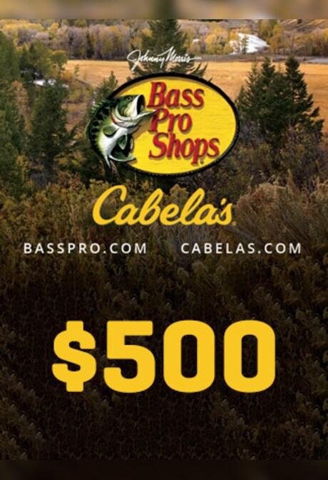 Bass Pro / Cabela's Gift Card 500 USD - Cabela's Key - UNITED STATES