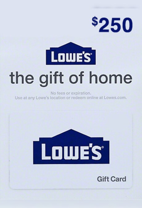 Lowe's 250 USD - Lowe's Key - UNITED STATES
