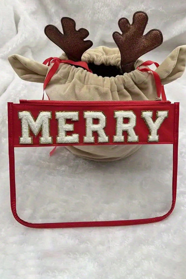 Pièce mode femme bordure contrastée — rouge