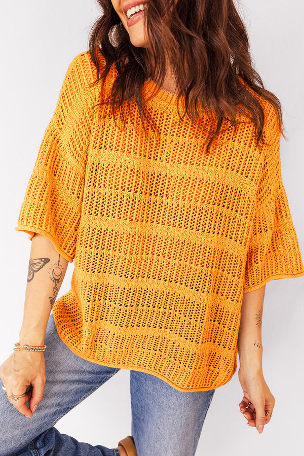 Pull femme en maille