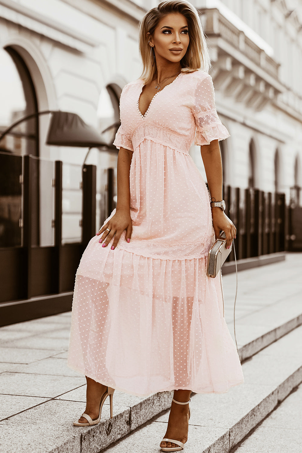 Robe longue femme maxi