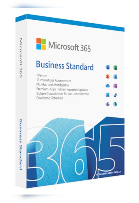 Microsoft Office 365 Business (PC, Android, Mac, iOS) - 1 User, 1 Year - Microsoft Key - GERMANY
