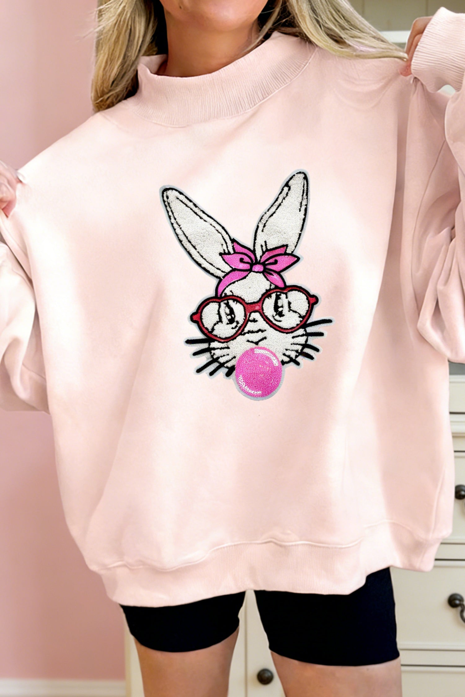 Sweat femme — abricot