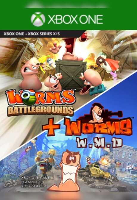 Worms Battlegrounds + Worms W.M.D (Xbox One) - Xbox Live Key - ARGENTINA