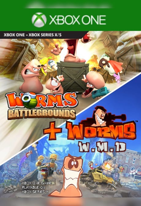Worms Battlegrounds + Worms W.M.D Xbox One - Xbox Live Key - TURKEY