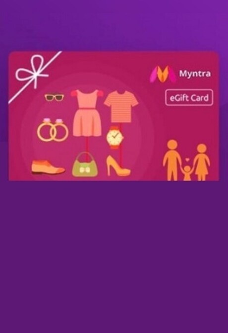 Myntra Gift card 500 INR - Myntra Key - INDIA