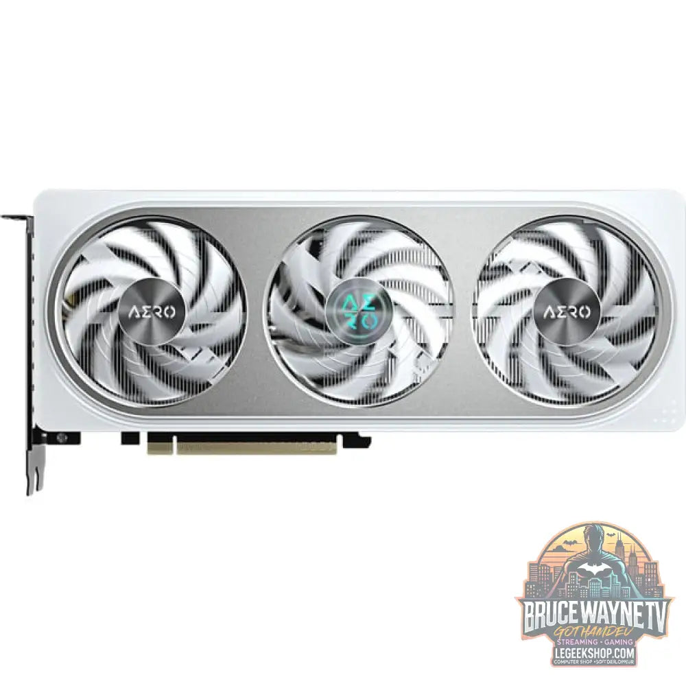 GIGABYTE GeForce RTX 5060 Ti AERO OC 8G, carte graphique DLSS 4, 3x DisplayPort, 1x HDMI 2.1 - GIGABYTE - vue 2
