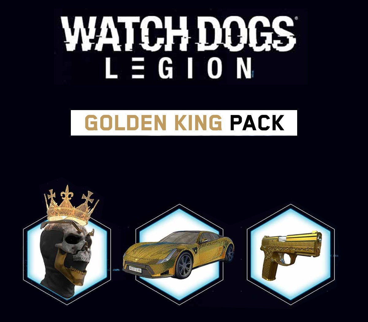 Watch Dogs: Legion - Golden King Pack DLC EU PC / PS4 / PS5 / Xbox One /