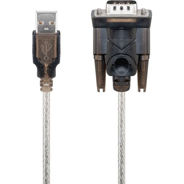 goobay USB 2.0 Adapterkabel, USB-A Stecker > Seriell RS-232 Stecker - goobay