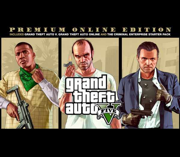 Grand Theft Auto V: Premium Online Edition Rockstar Digital Download