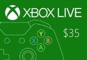 XBOX Live $35 Prepaid Card
